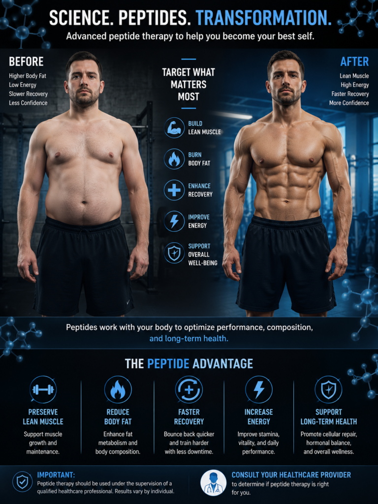 Weight loss peptides before and after results