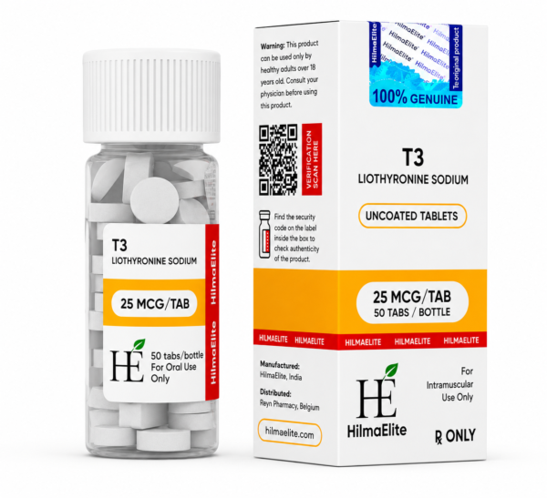 Liothyronine Sodium T3 25mcg – 50 Tablets liothyronine sodium t3 25mcg Hilma Elite