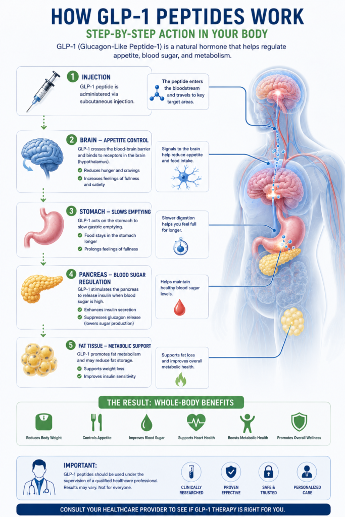 How semaglutide and tirzepatide work for weight loss
