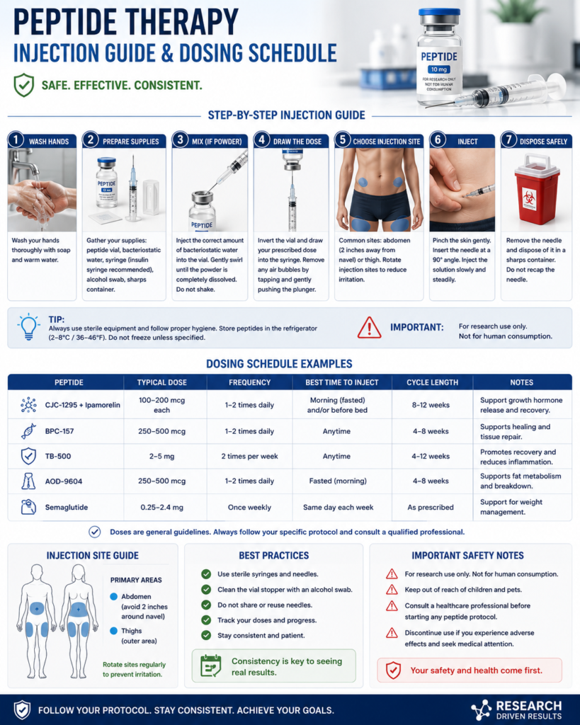 How to use weight loss peptides safely