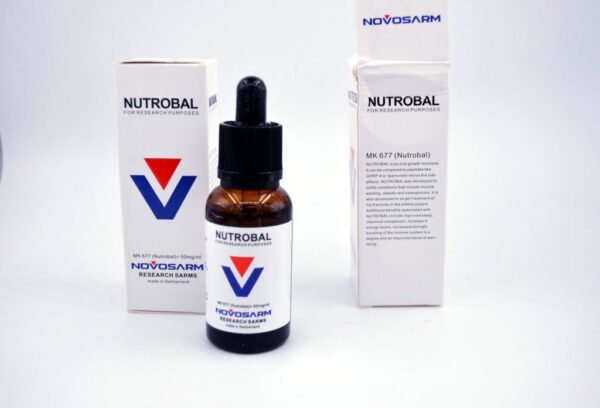 HilmaElite Nutrobal MK 677 50mg/ml liquid bottle for research