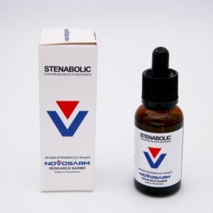 HilmaElite Stenabolic SR9009 50mg/ml liquid bottle for research
