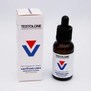 HilmaElite Testolone RAD140 20mg/ml liquid solution bottle with precision